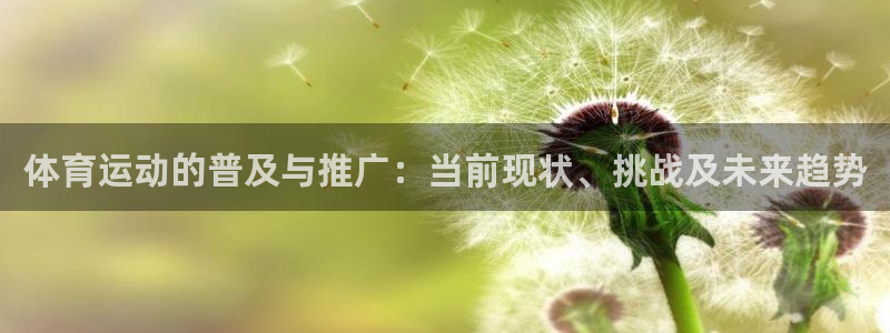 意昂3平台登录注册：体育运动的普及与推广：当前现状、挑战及未来趋势