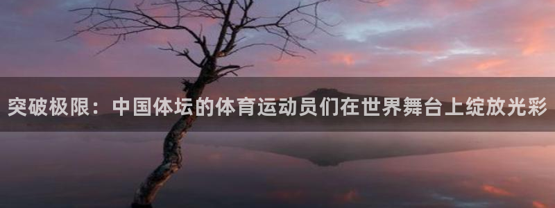 意昂官网：突破极限：中国体坛的体育运动员们在世界舞台上绽放光彩