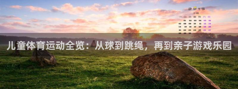 意昂平台注册：儿童体育运动全览：从球到跳绳，再到亲子游戏乐园